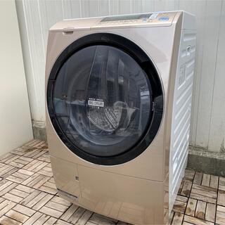 日立 - 送料込 日立 9.0kg ドラム式洗濯乾燥機 BD-S7500L 風アイロン