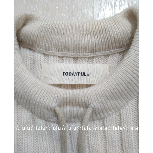 【美品】定価¥17600 TODAYFUL ヴィンテージコマンドニット セーター