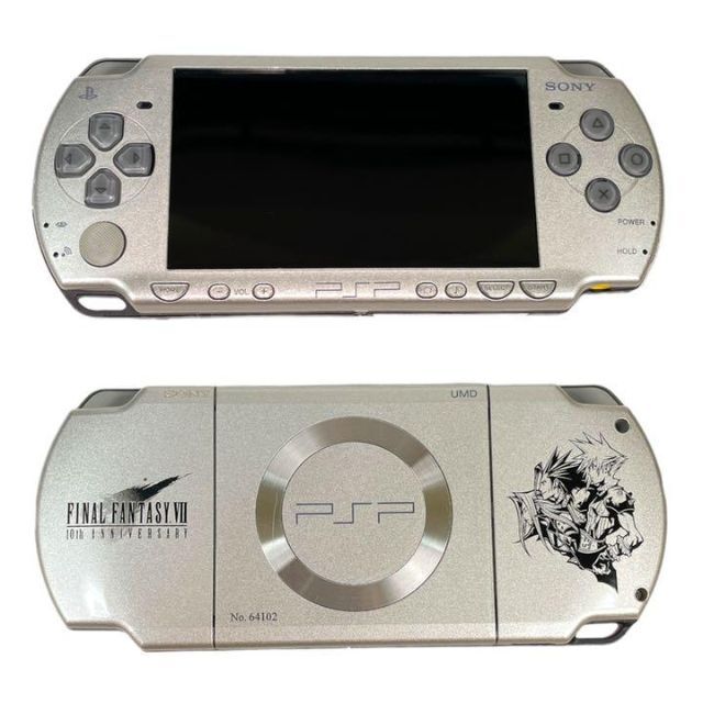 売れ筋がひ新作! 本体 PSP ほぼ未使用 美品 激レア - SONY FF7 CORE