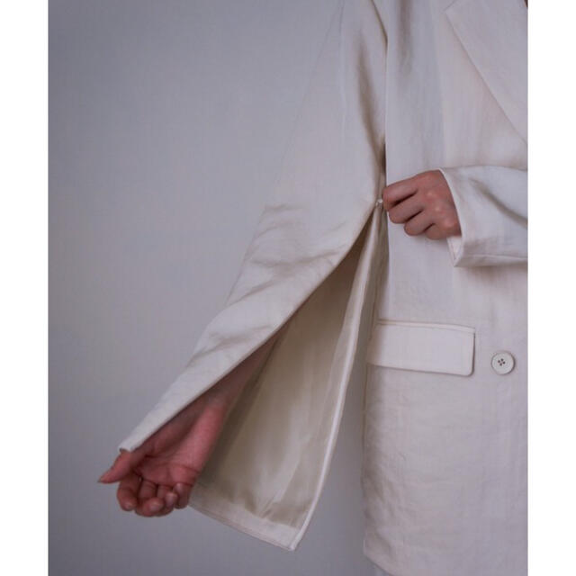ENOF テーラードジャケット twill slit jacket - テーラードジャケット