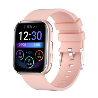 スマートウォッチ 1.75インチ大画面 レディース時計 watch(腕時計(デジタル))