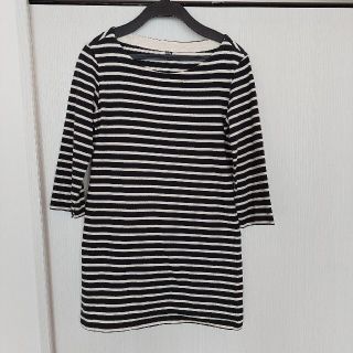 ユニクロ(UNIQLO)のユニクロ　ボーダートップス(カットソー(長袖/七分))