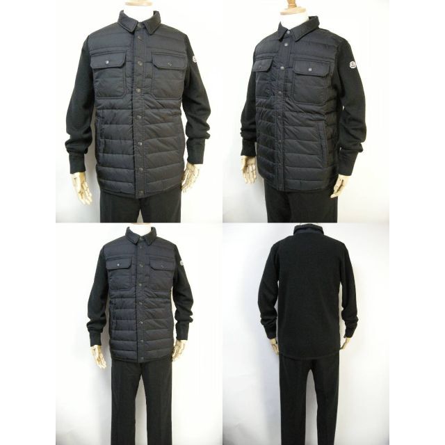 サイズXL■MONCLER■ニット切替ダウンジャケット■新品本物■メンズ