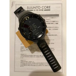 スント(SUUNTO)のスント　コア　オールブラック【再掲】　SUUNTO Core All Black(腕時計(デジタル))