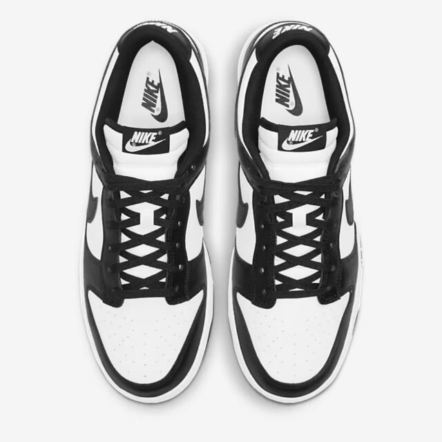 NIKE(ナイキ)の着画有 Nike Dunk Low Retro White/Black 26.5 メンズの靴/シューズ(スニーカー)の商品写真