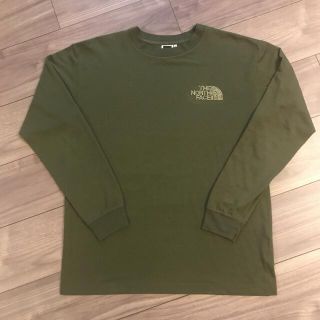 ザノースフェイス(THE NORTH FACE)のノースフェイス　レディース　スタッズ付きロゴ入り　ロンT カットソー　長袖(Tシャツ(長袖/七分))