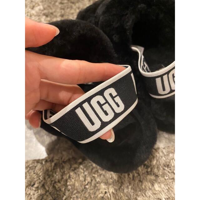 UGG(アグ)の6日まで値下げ早い者勝ち❣️UGG ファーサンダル　美品 レディースの靴/シューズ(サンダル)の商品写真