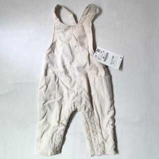 ザラキッズ(ZARA KIDS)の新品タグ付き ZARA サロペット 3-6m(サロペット/オーバーオール)