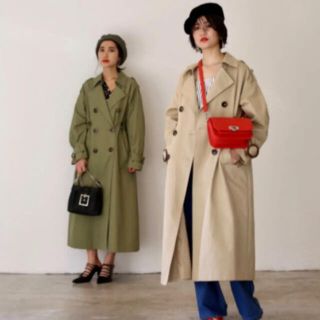 ユナイテッドアローズ(UNITED ARROWS)の美品★美シルエット　トレンチコート(トレンチコート)