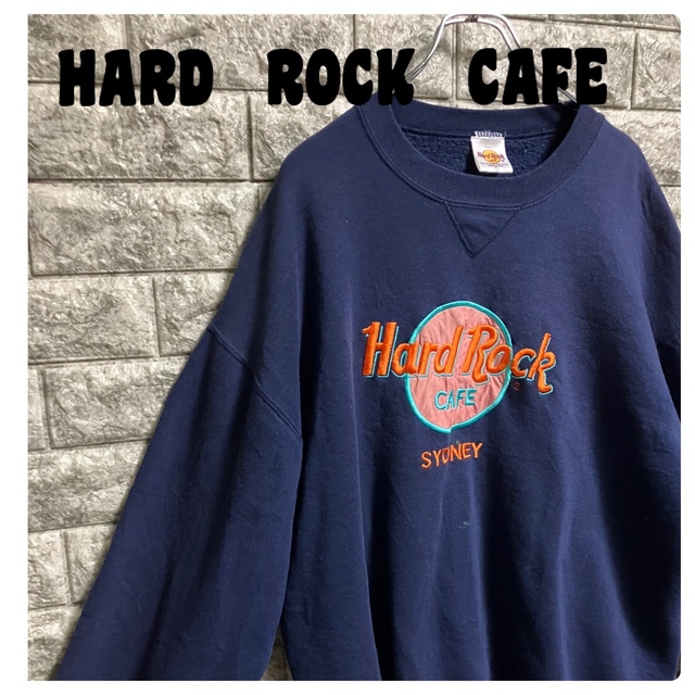 Hard rock cafe スウェット  ゆるだぼ