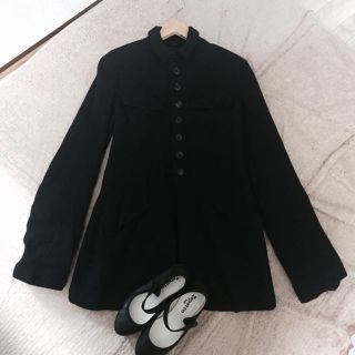 コムデギャルソン(COMME des GARCONS)のコムデギャルソン ウールワンピース レア！(ひざ丈ワンピース)