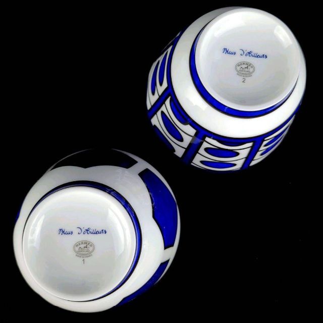 希少 ◇ エルメス ブルーダイユール ボウル No.1 No.2 生産終了品
