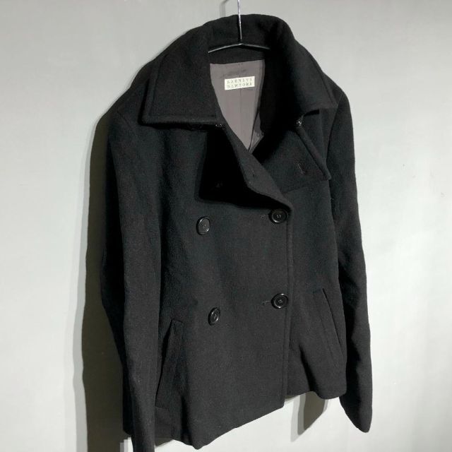 BARNEYS NEW YORK(バーニーズニューヨーク)のBARNEYS NEWYORK バーニーズ ニューヨーク Pコート カシミヤ混 レディースのジャケット/アウター(ピーコート)の商品写真