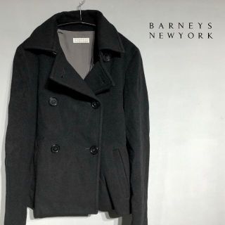 バーニーズニューヨーク(BARNEYS NEW YORK)のBARNEYS NEWYORK バーニーズ ニューヨーク Pコート カシミヤ混(ピーコート)