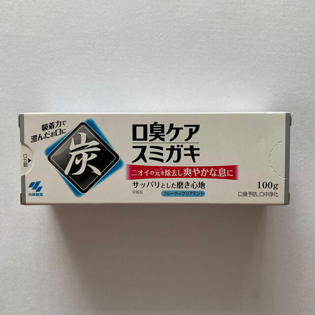 小林製薬 炭配合 スミガキ １００ｇ入×5個セット コスメ/美容のオーラルケア(歯磨き粉)の商品写真