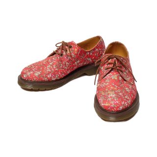 ドクターマーチン(Dr.Martens)のドクターマーチン プレーントゥシューズ 3ホール 花柄 レディース UK 5(その他)