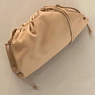 ボッテガヴェネタ(Bottega Veneta)の★新品★ ボッテガヴェネタ ミニ ザ ポーチ NUDE(クラッチバッグ)