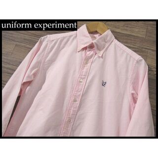 ユニフォームエクスペリメント(uniform experiment)のG② ユニフォームエクスペリメント ロゴ刺繍 オックスフォード BD シャツ 1(シャツ)
