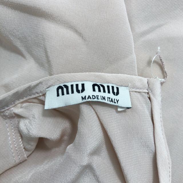 miumiu(ミュウミュウ)のミュウミュウ 半袖カットソー レディース - レディースのトップス(カットソー(半袖/袖なし))の商品写真
