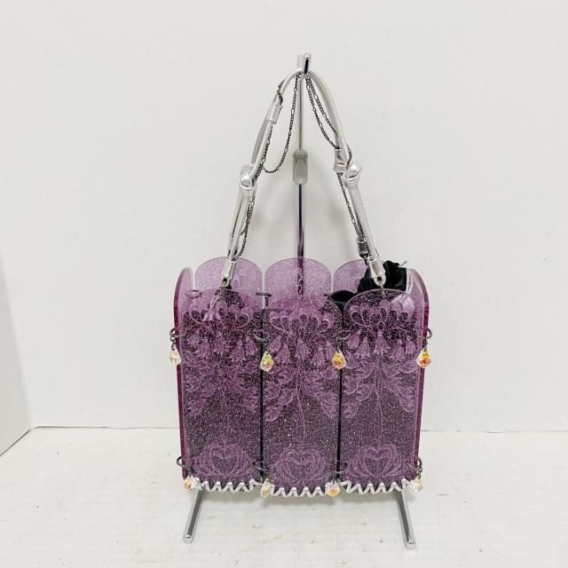 ANNA SUI(アナスイ)のアナスイ ハンドバッグ - ラメ/ビーズ レディースのバッグ(ハンドバッグ)の商品写真