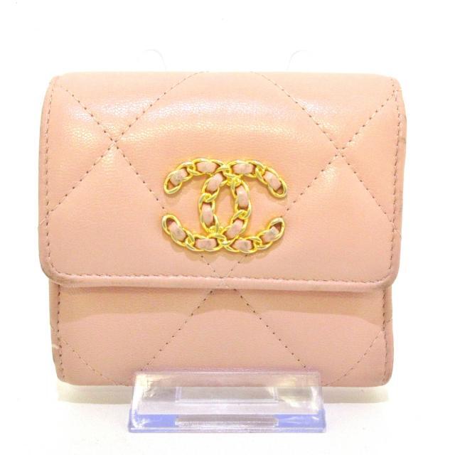 フェルトも CHANEL - CHANEL シャネル スモールウォレット 3つ折り財布