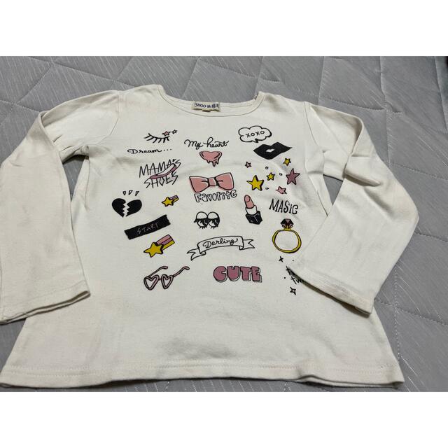 SHOO・LA・RUE(シューラルー)の長袖Tシャツ　110㎝ キッズ/ベビー/マタニティのキッズ服女の子用(90cm~)(Tシャツ/カットソー)の商品写真