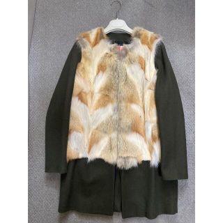 エムエスジイエム(MSGM)のMSGM エムエスジーエム リアルファーコート(毛皮/ファーコート)