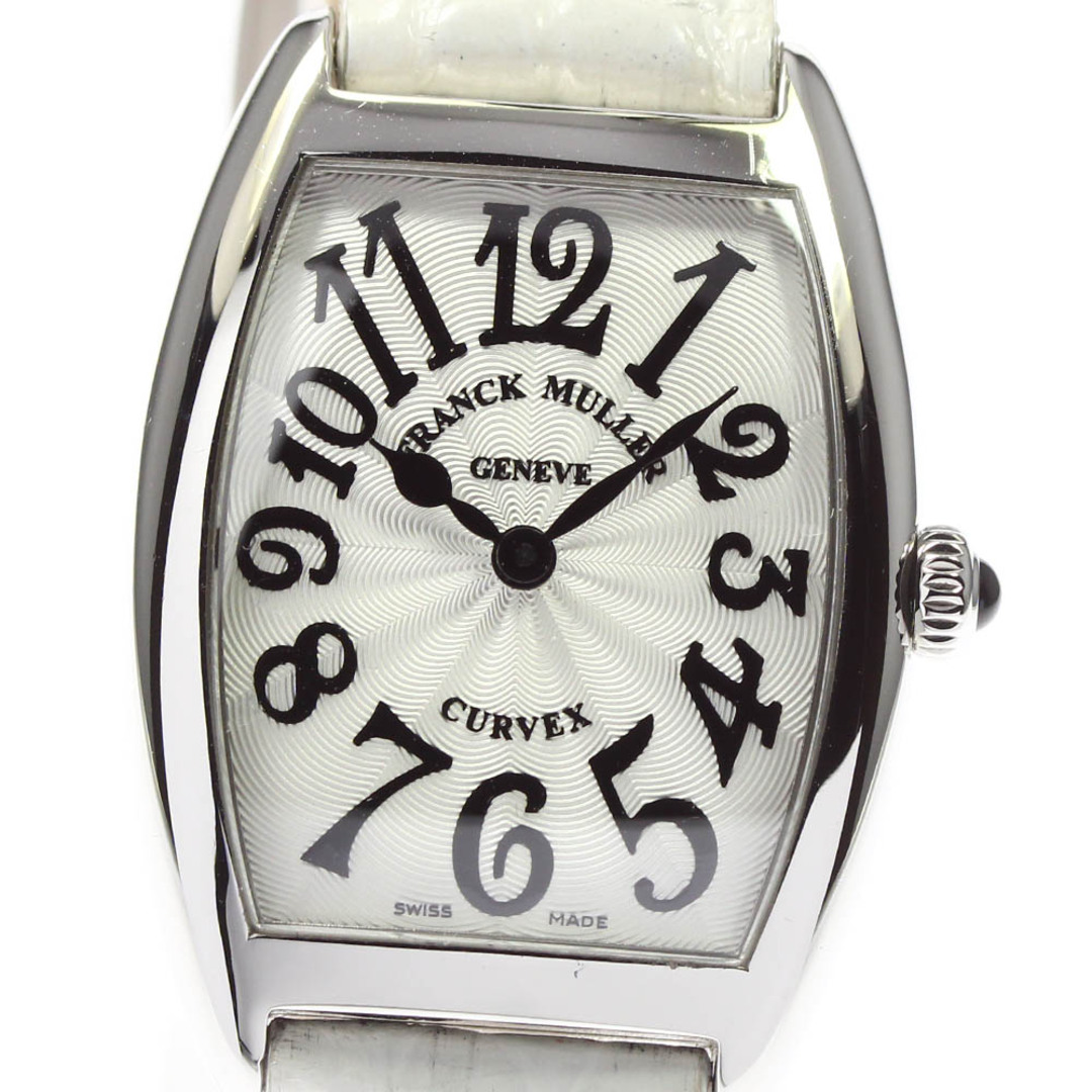 FRANCK MULLER(フランクミュラー)のフランクミュラー FRANCK MULLER 1752BQZ トノーカーベックス クォーツ レディース 良品 箱・保証書付き_705875【ev20】 レディースのファッション小物(腕時計)の商品写真