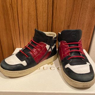 送料無料 GUCCI スニーカー 16.5cm キッズ 格安正規品