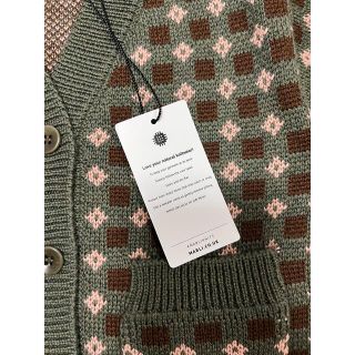 MABLI / CASTELL CARDIGAN / KHAKI（18M)の通販 by naaaa's shop｜ラクマ