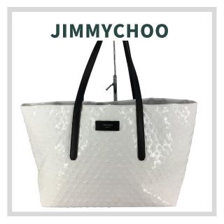 ジミーチュウ(JIMMY CHOO)のJimmyChoo ジミーチュウ パテントレザー スターエンボス トートバッグ(トートバッグ)