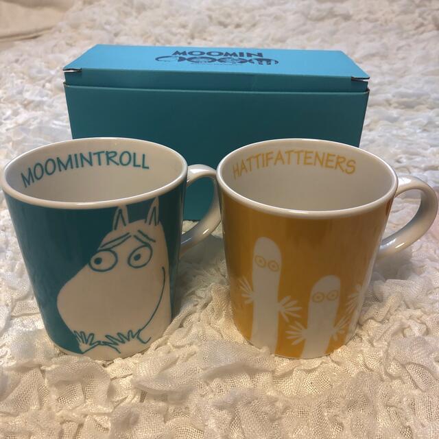 MOOMIN(ムーミン)のムーミンマグカップ　2コセット×2 インテリア/住まい/日用品のキッチン/食器(グラス/カップ)の商品写真