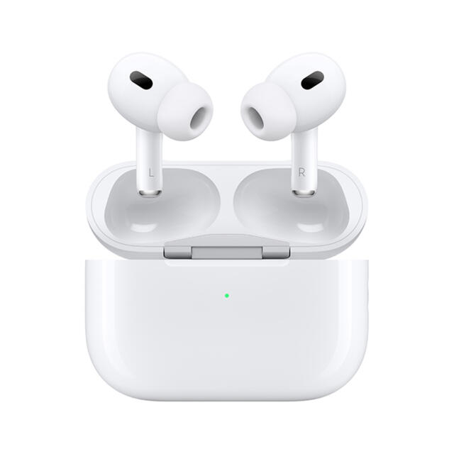 Apple(アップル)の【新品未開封】AirPods Pro（第2世代）MQD83J/A スマホ/家電/カメラのオーディオ機器(ヘッドフォン/イヤフォン)の商品写真