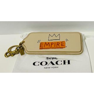 コーチ(COACH)の【新品】コーチ バスキア バックチャーム キーホルダー(キーホルダー)