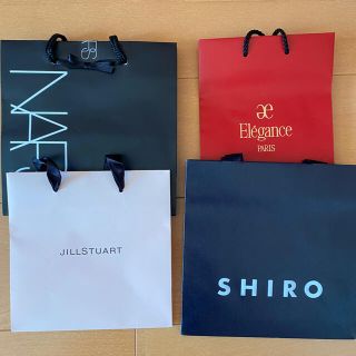 エレガンス(Elégance.)のショップバッグ紙袋NARS JILLSTUART shiro elegance(ショップ袋)