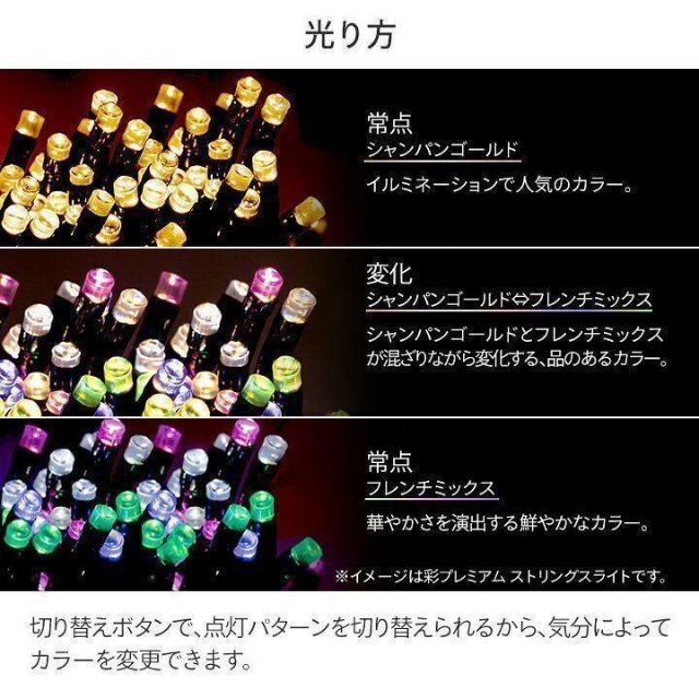 特大 ビッグ イルミネーション 屋外 室内 LED ライト クリスマス 2.4m