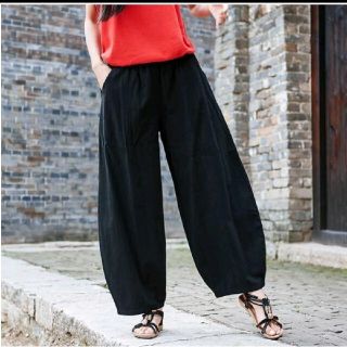 高価値パンツアンティカ ゆるダボ サルエルパンツ ワイドパンツ kanika.ec