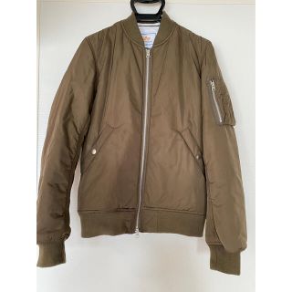 アルファインダストリーズ(ALPHA INDUSTRIES)の【パン屋様】アルファインダストリー＆EDIFICE MA-1 (ミリタリージャケット)