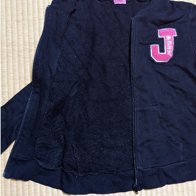JENNI(ジェニィ)のSISTERJENNIジップアップパーカー150cm キッズ/ベビー/マタニティのキッズ服女の子用(90cm~)(ジャケット/上着)の商品写真