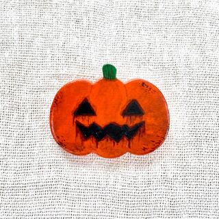 ブローチ ジャックオランタン かぼちゃ ハロウィン