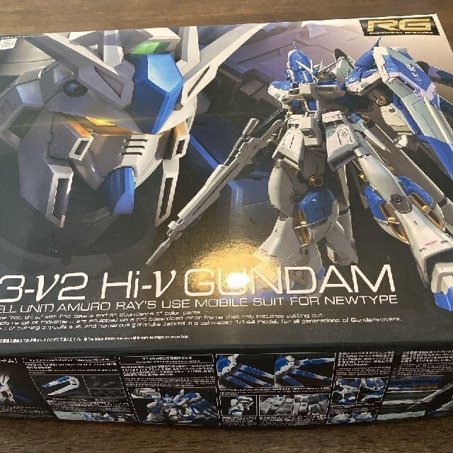 RG Hi-νガンダム ハイニュー ガンダム(未開封) エンタメ/ホビーのおもちゃ/ぬいぐるみ(模型/プラモデル)の商品写真