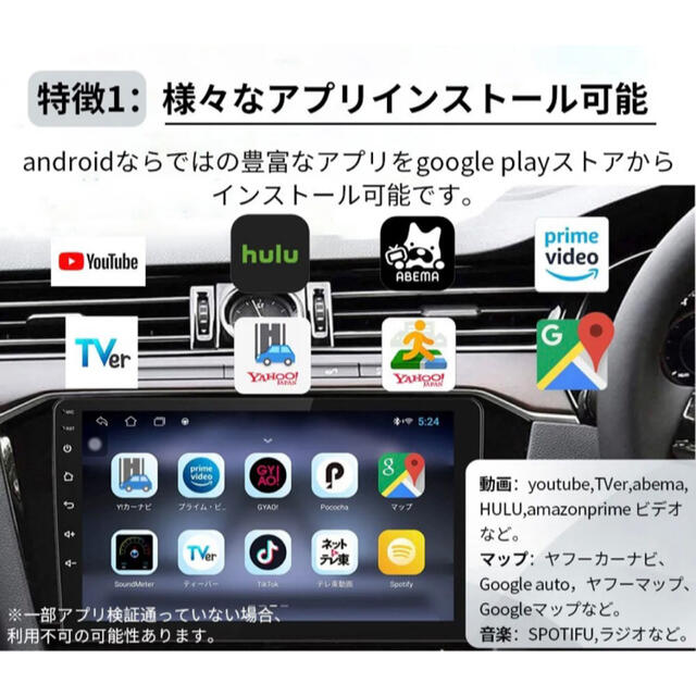 Android 11.0カーナビNS10 2 Dinラジオ GPSナビ10インチの通販 by ...