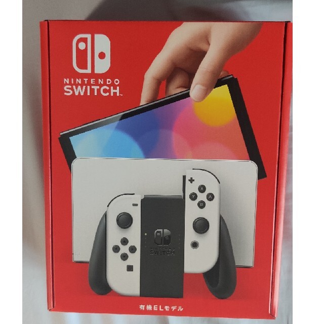 ※店印有　未開封品Nintendo Switch 有機ELモデル ホワイト