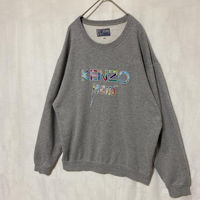 90's 北斎タグ KENZO ケンゾー　スウェット トレーナー　No.4064