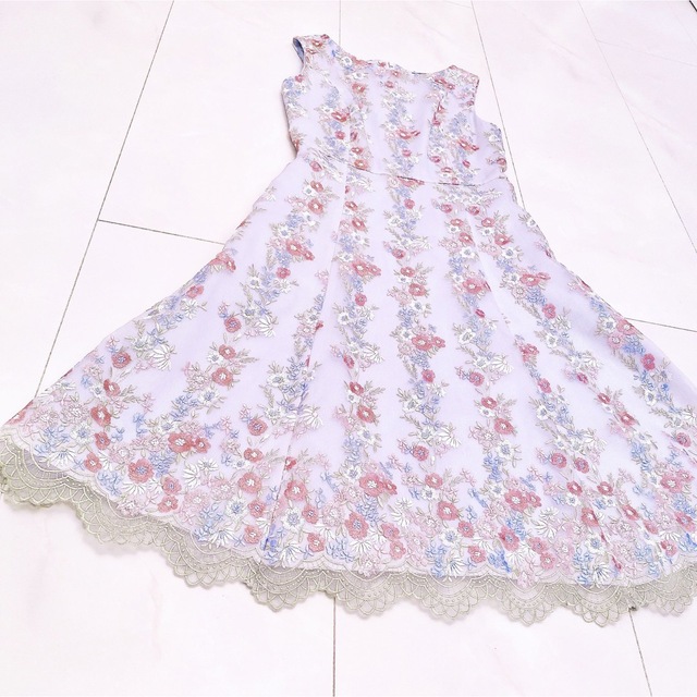 TOCCA - TOCCA トッカ ワンピース SOPHIA GARDEN ブルー 洗える TOCCA - TOCCA トッカ ワンピース SOPHIA GARDEN ブルー 洗える