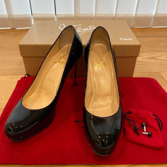 Christian Louboutin(クリスチャンルブタン)のルブタン♡エナメルパンプス23.5 レディースの靴/シューズ(ハイヒール/パンプス)の商品写真