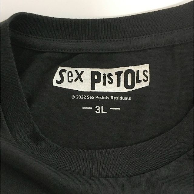 r598 3L【新品】セックスピストルズ　ロックバンド　ビッグサイズTシャツ メンズのトップス(Tシャツ/カットソー(半袖/袖なし))の商品写真