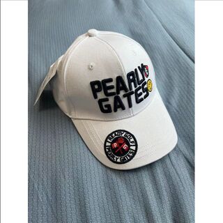 PEARLY GATES - 新品　パーリーゲイツ　PEARLY GATES キャップ　白色