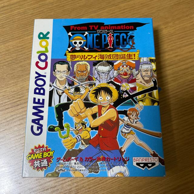 ゲームボーイ(ゲームボーイ)のONE PIECE 夢のルフィ海賊団誕生！ エンタメ/ホビーのゲームソフト/ゲーム機本体(携帯用ゲームソフト)の商品写真