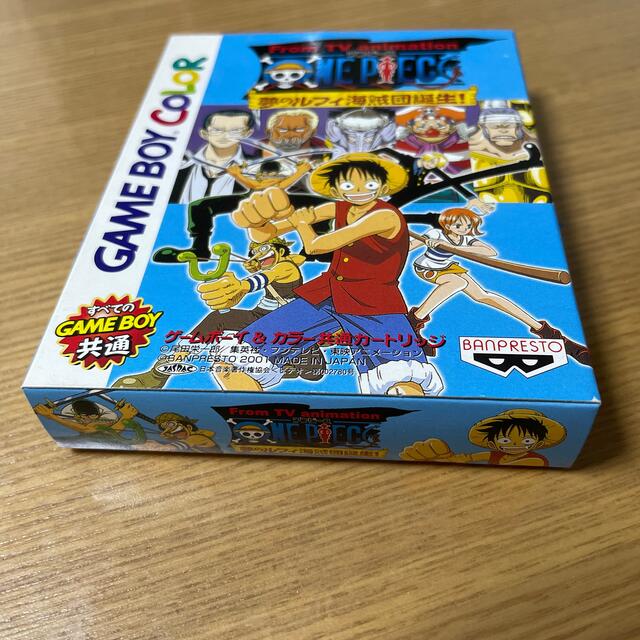 ゲームボーイ(ゲームボーイ)のONE PIECE 夢のルフィ海賊団誕生！ エンタメ/ホビーのゲームソフト/ゲーム機本体(携帯用ゲームソフト)の商品写真